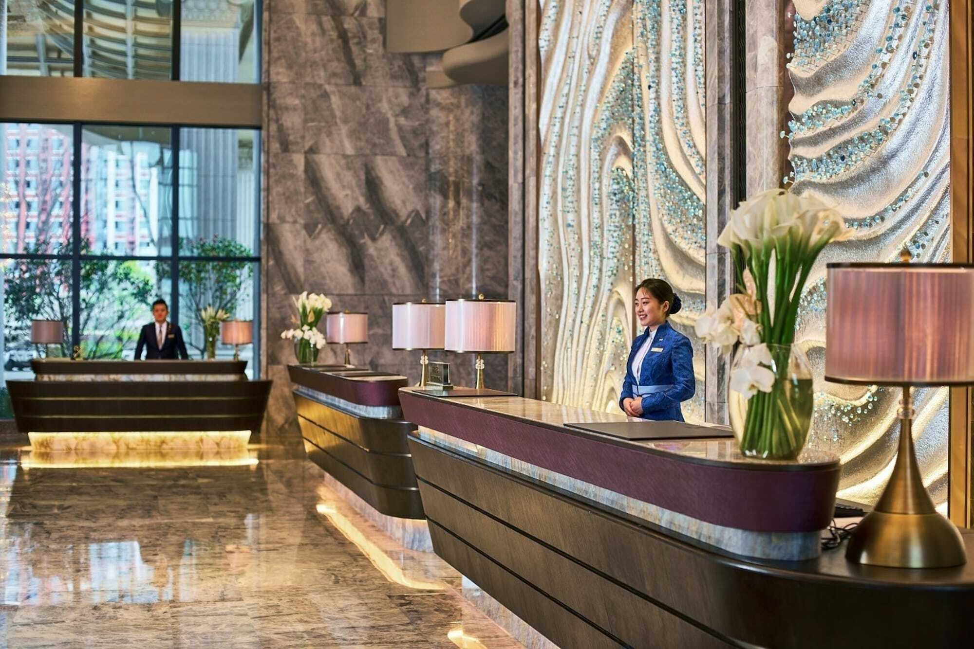 Wanda Realm Qingdao Movie Metropolis Hotell Exteriör bild