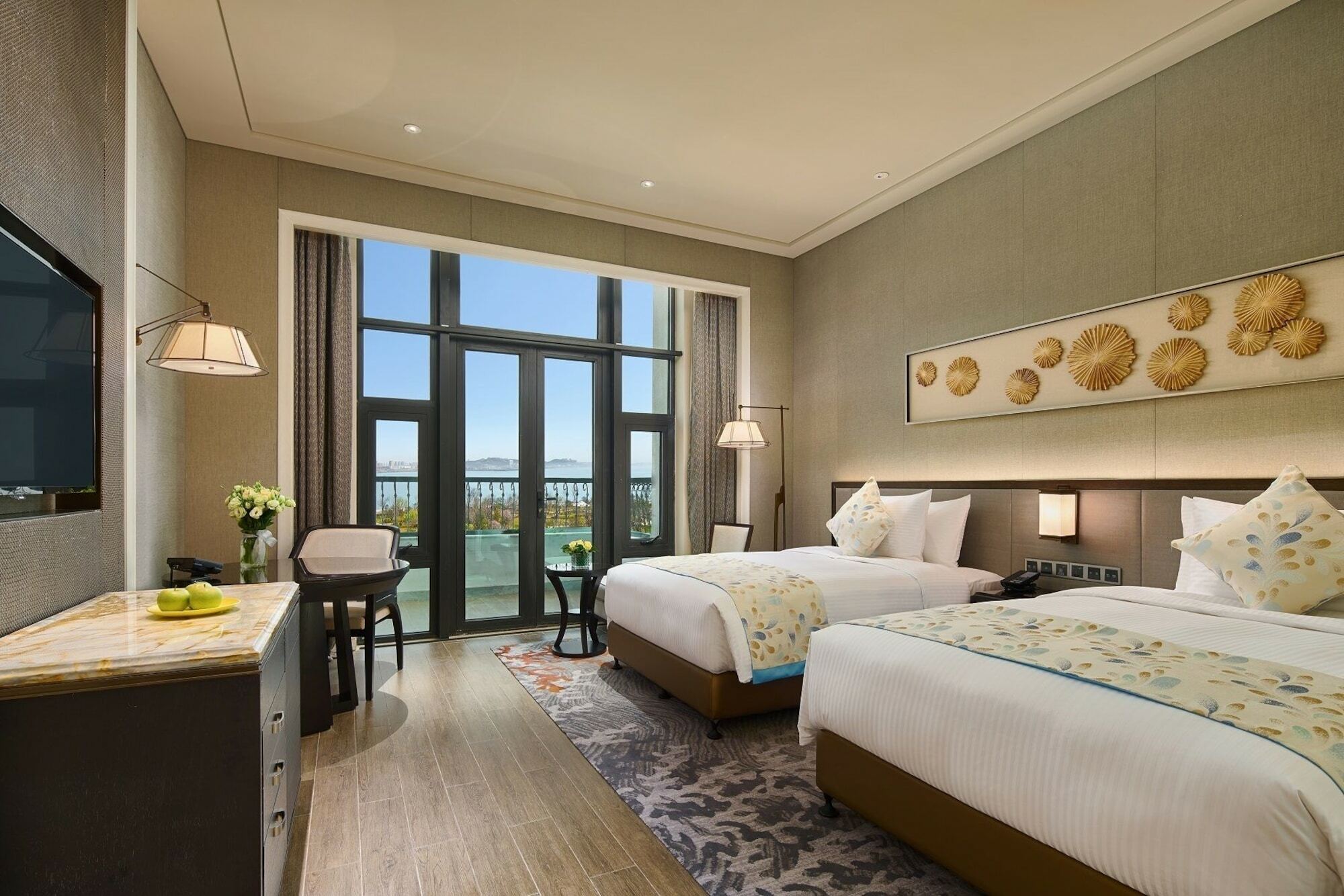 Wanda Realm Qingdao Movie Metropolis Hotell Exteriör bild