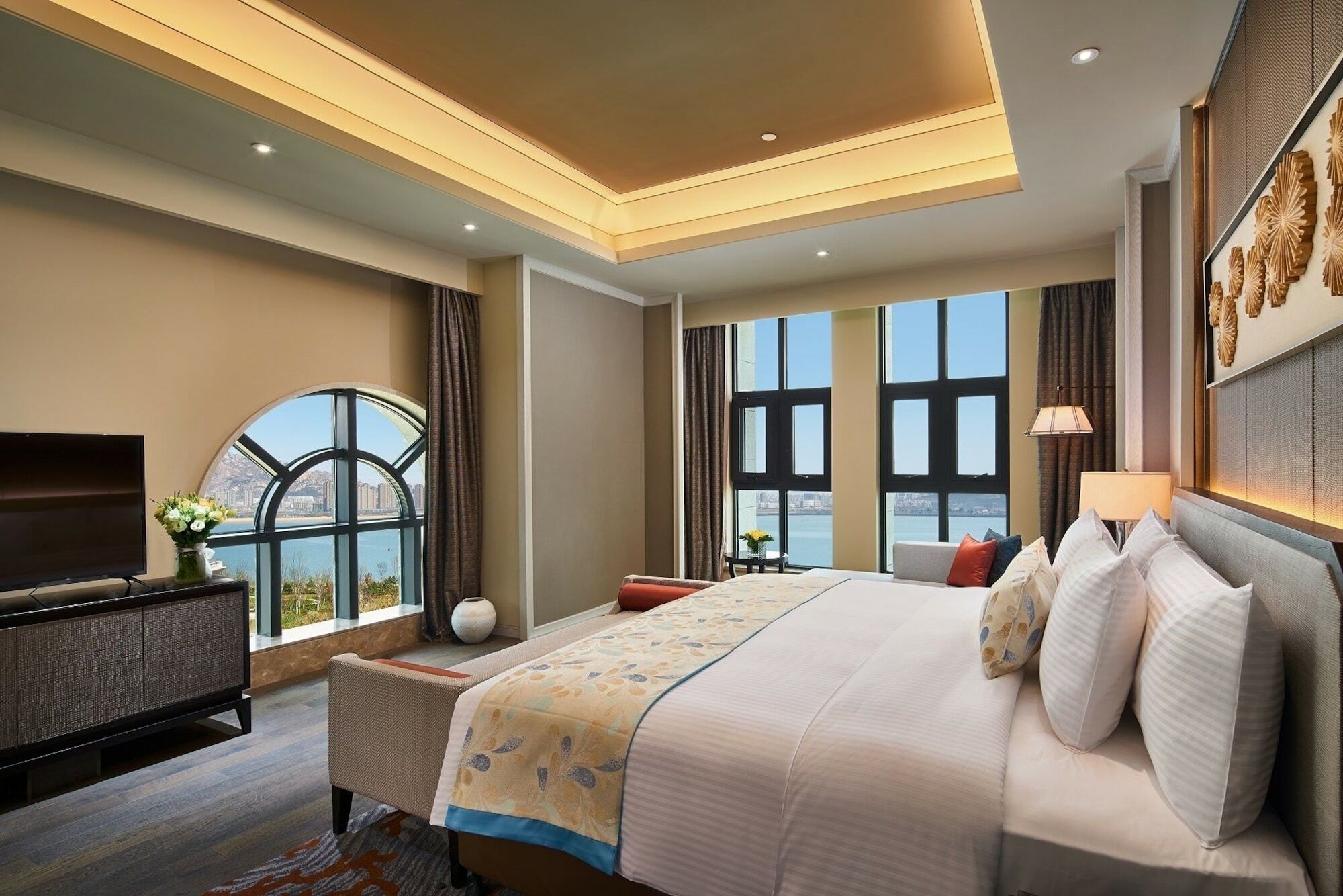 Wanda Realm Qingdao Movie Metropolis Hotell Exteriör bild